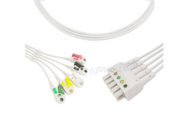 A5157-EL0 GE Marquette Kompatibel VS typ 5-blei Drähte Kabel Clip IEC