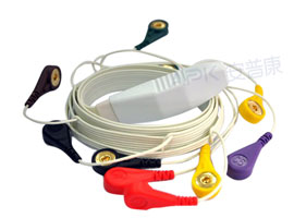 A1062-EC0 Mortara Kompatibel Hr12 EKG Holter Kabel 10-blei Kabel Snap, IEC