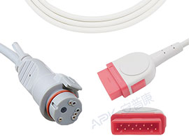 A0705-BC02 GE Healthcare Kompatibel IBP Adapter Kabel mit BD Stecker