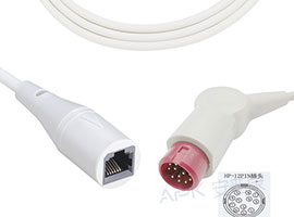 A0816-BC03 Philips Kompatibel IBP Adapter Kabel mit Abbott/Medix Stecker