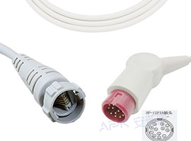 A0816-BC06 Philips Kompatibel IBP Adapter Kabel mit Medex/Argon Stecker
