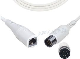 A1318-BC09 Mindray Kompatibel IBP Kabel 6pin, mit Abbott/Medix Stecker