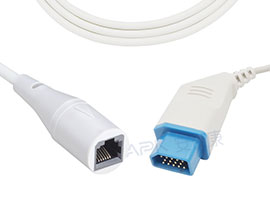 A1411-BC03 Nihon Kohden Kompatibel IBP Adapter Kabel mit Abbott/Medix Stecker
