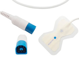 A0816-SP01 Philips Kompatibel Pediatric Einweg SpO2 Sensor mit 50cm Kabel 8pin