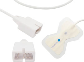 A1418-SP01 Covidien > Nellcor Kompatibel Pediatric Einweg SpO2 Sensor mit 50cm Kabel DB9(7pin)