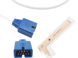 A1418-SN03M Nellcor Kompatibel Neugeborenen Einweg SpO2 Sensor mit 90cm Kabel OxiMax DB9(9pin)