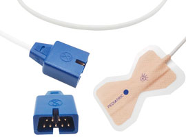 A1418-SP03M Nellcor Kompatibel Pediatric Einweg SpO2 Sensor mit 50cm Kabel OxiMax DB9(9pin)