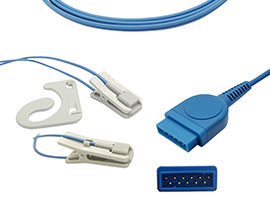 A1501-SR104PU Datex Ohmeda Kompatibel Ohr-clip SpO2 Sensor mit 300cm Kabel 11pin