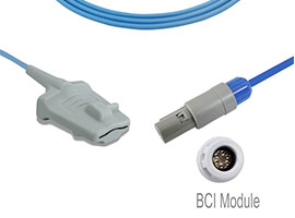 A1318-SA129PU Mindray Kompatibel Erwachsene Weiche Spitze Sensor mit 260cm Kabel 6-pin