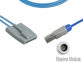 A1315-SP129PU Mindray Kompatibel Pediatric Soft SpO2 Sensor mit 260cm Kabel 6-pin