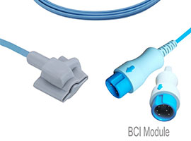 A1318-SI140PU Mindray Kompatibel Infant Weiche SpO2 Sensor mit 300cm Kabel Runde 7-pin