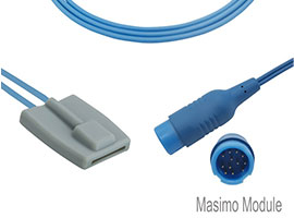 A1315-SP105PU Mindray Kompatibel Pediatric Soft SpO2 Sensor mit 300cm Kabel Runde 12-pin