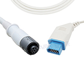 A1411-BC07 Nihon Kohden Kompatibel IBP Adapter Kabel mit Medex Logische Stecker